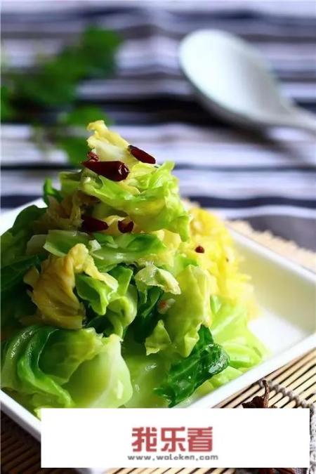 凉拌卷心菜新吃法？