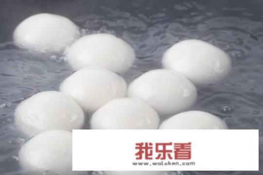 冰冻的汤圆怎么煮？