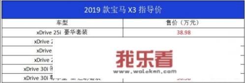 新款宝马X3上市，价格不变，取消雾灯和液晶钥匙，还值得入手吗？