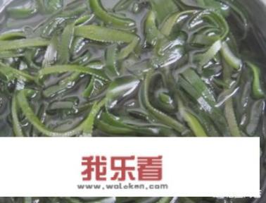 凉拌海带丝的详细做法？