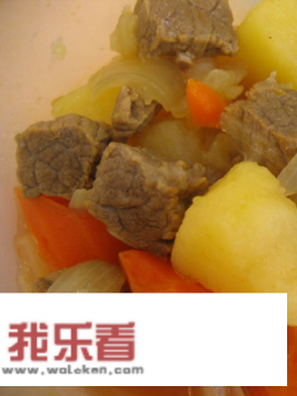 红萝卜炖牛肉的做法？