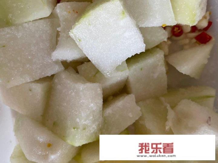 冬瓜咸菜的腌制方法大全？