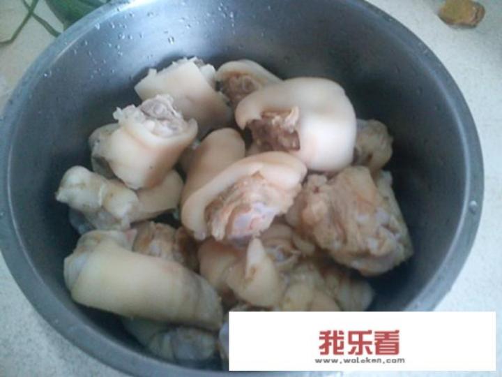 炖猪蹄汤正宗做法？