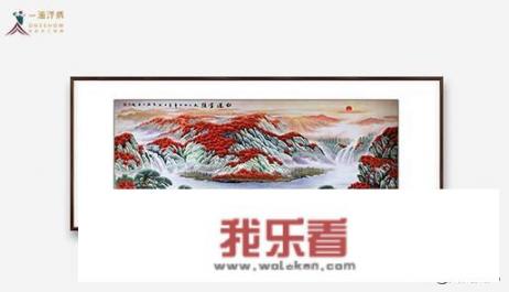 客厅沙发背景墙挂什么画好手绘山水画让家更有档次？