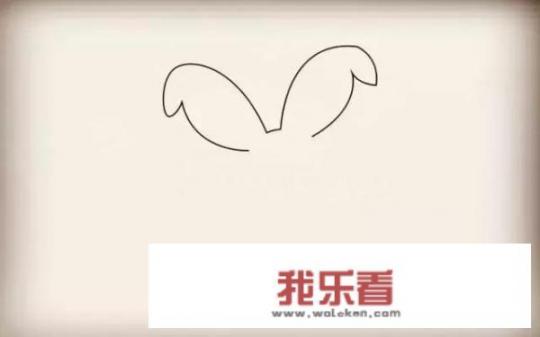 最简单的简笔画小兔子怎么画？