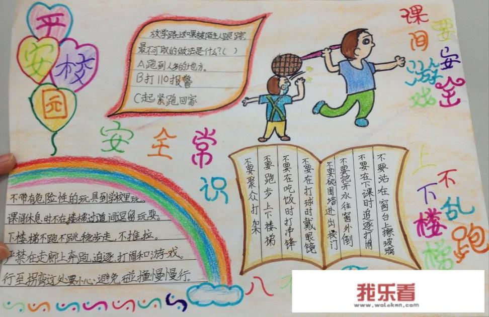 安全的手抄报。？