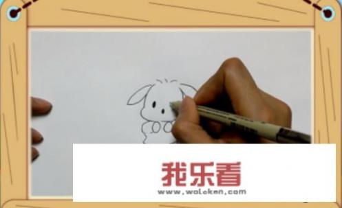可爱小狗狗的简笔画怎么画？