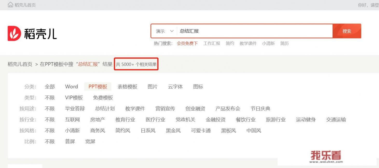 哪里可以下载PPT模板？