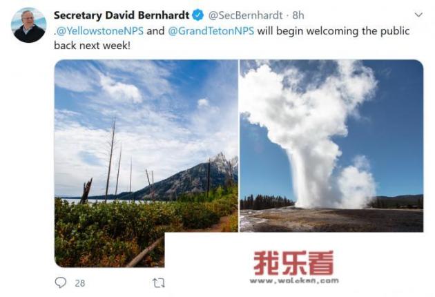 美国黄石国家公园？