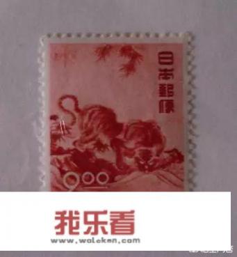 求1950年第一张生肖虎邮票的全版图片，外加小全张图片？