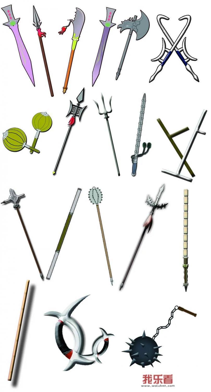 《白眉大侠》里面共出现了多少种兵器，十八般兵器都全了吗？