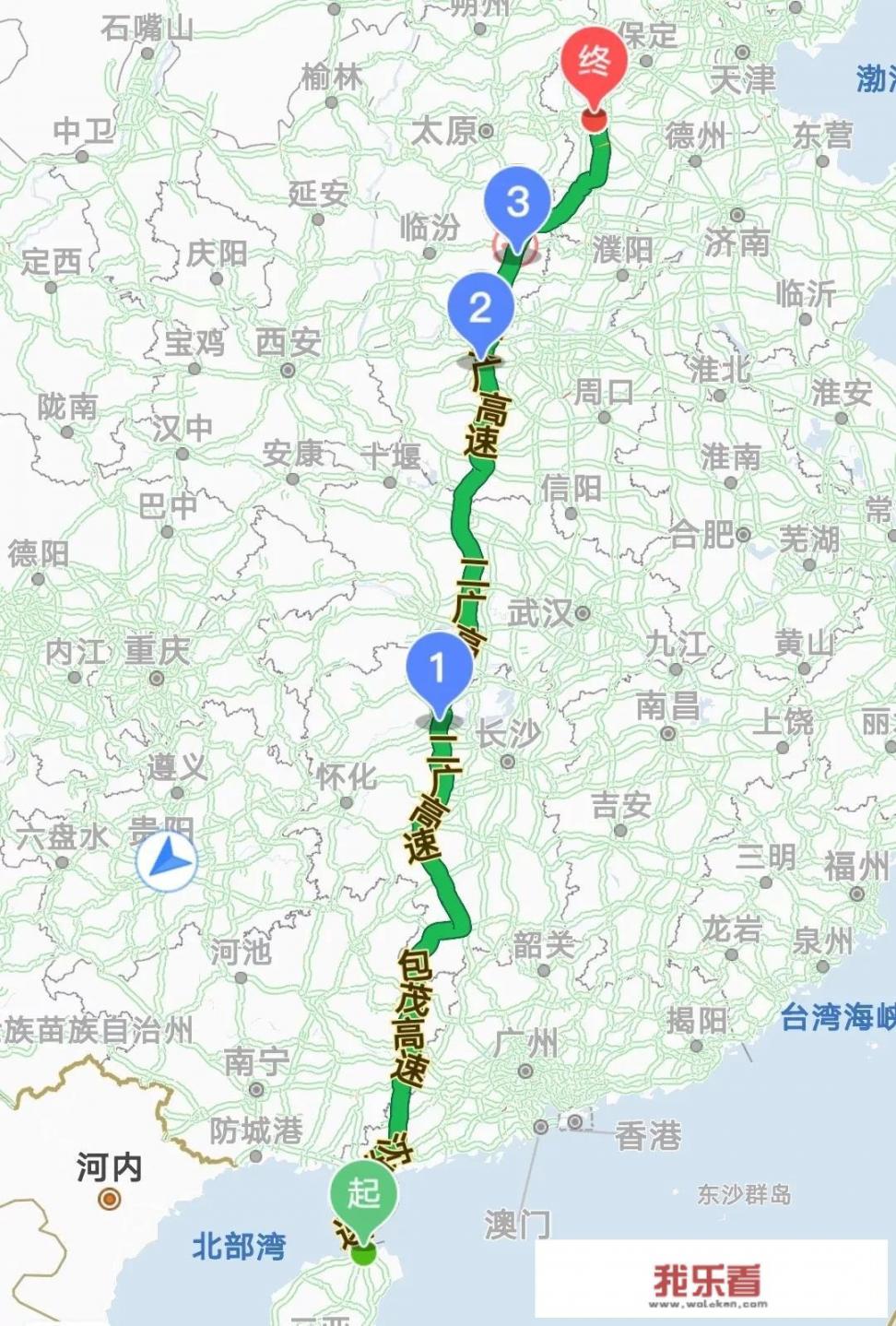 从海南自驾回河北，3月中旬左右出发，请问怎样安排路上游玩的地方？