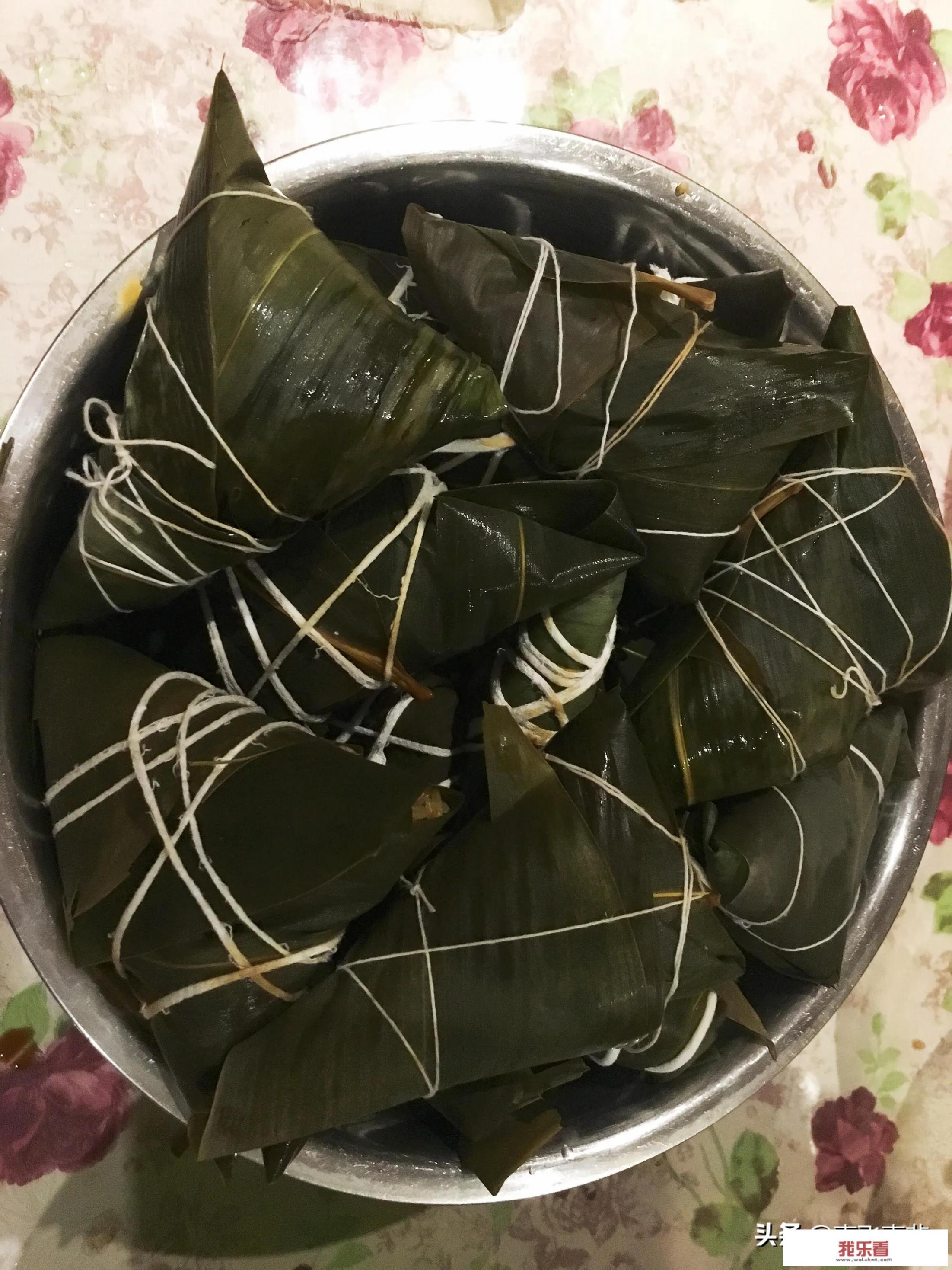 我是看着图片过的端午节，大家发张家乡特色的粽子照片馋馋人呗？