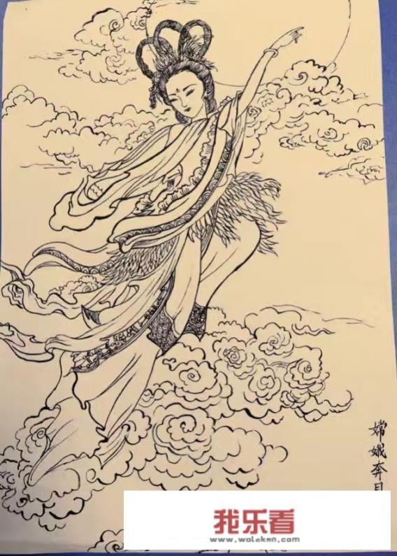嫦娥奔月的故事简介100字？